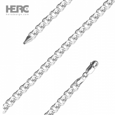 Galibardi łańcuszek srebrny 5,8mm/60cm 