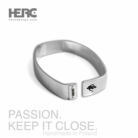 Silver fishboard bracelet