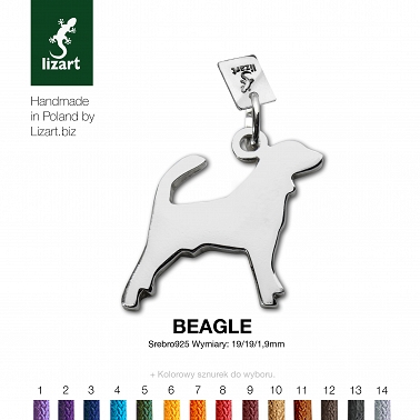  Beagle dog pendant